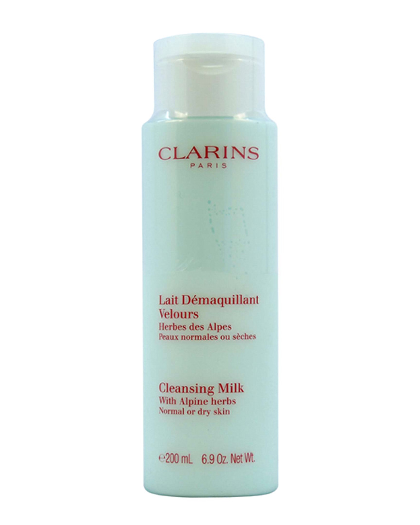Clarins Unisex 7oz Cleansing Milk With Alpine Herbs For Normal Or Dry Skin