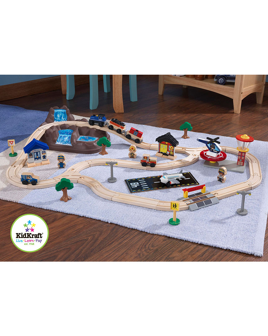 Image of KidKraft Bucket Top Mountain Train Set