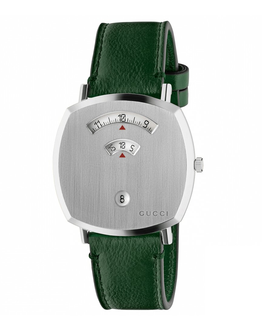Gucci Men's Grip Watch In Green