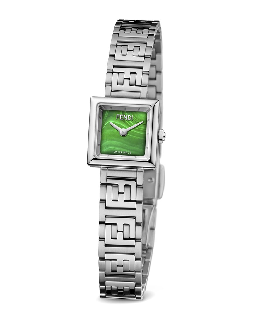 Fendi Women's Forever  Square Diamond Watch