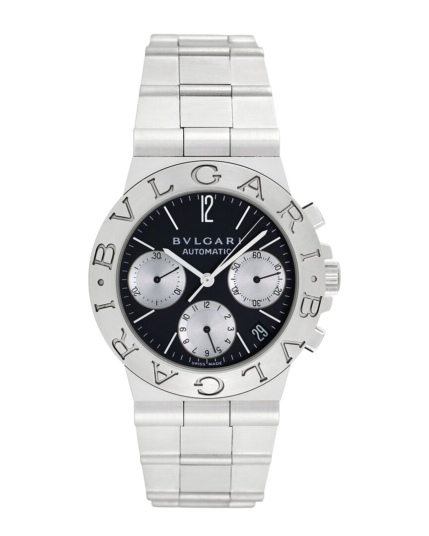 Bvlgari Bulgari Men's Diagono Watch, Circa 2000s (authentic )