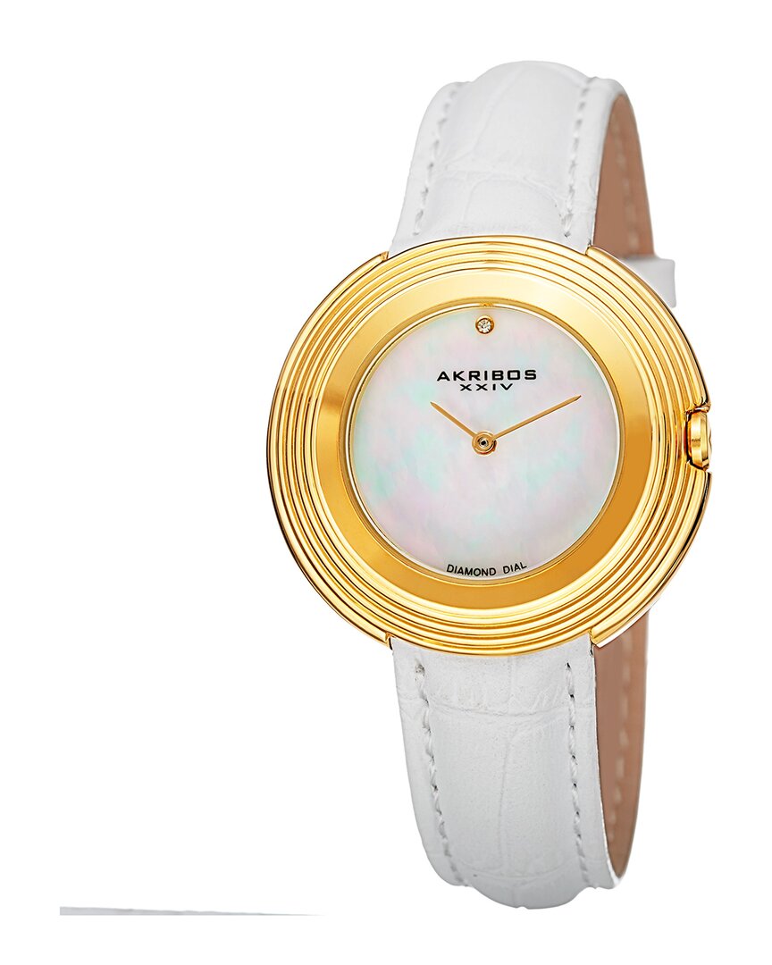 Akribos Xxiv Women's Diamond Watch
