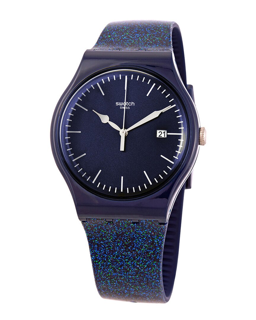 Swatch Men Glitter Space Watch