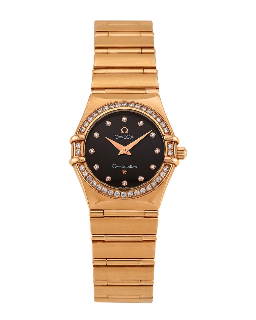 Omega Women's Constellation Diamond Watch, Circa 2000s (authentic )