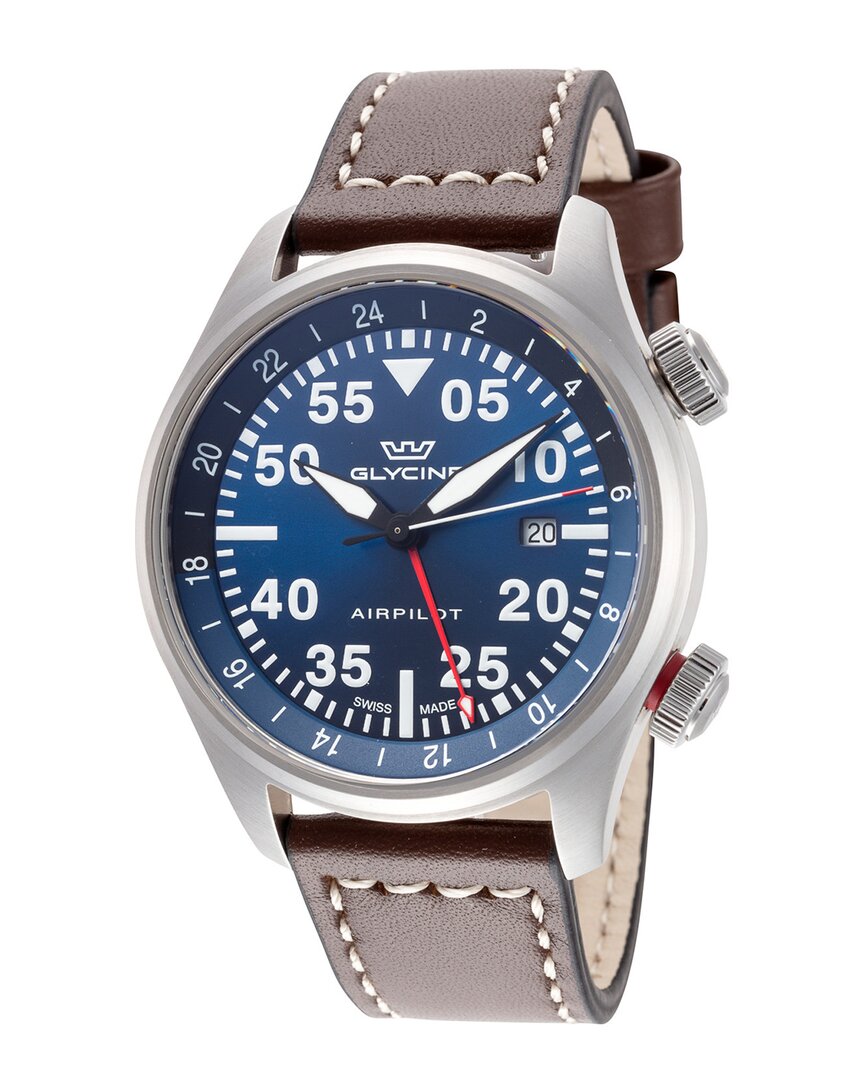 Shop Glycine Men's Airpilot Gmt Watch