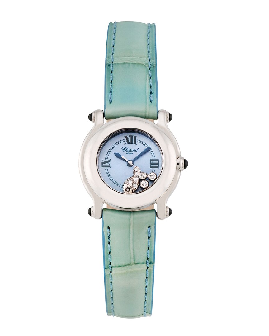 Chopard Women's Happy Sport Diamond Watch, Circa 2000's (authentic Pre-loved)