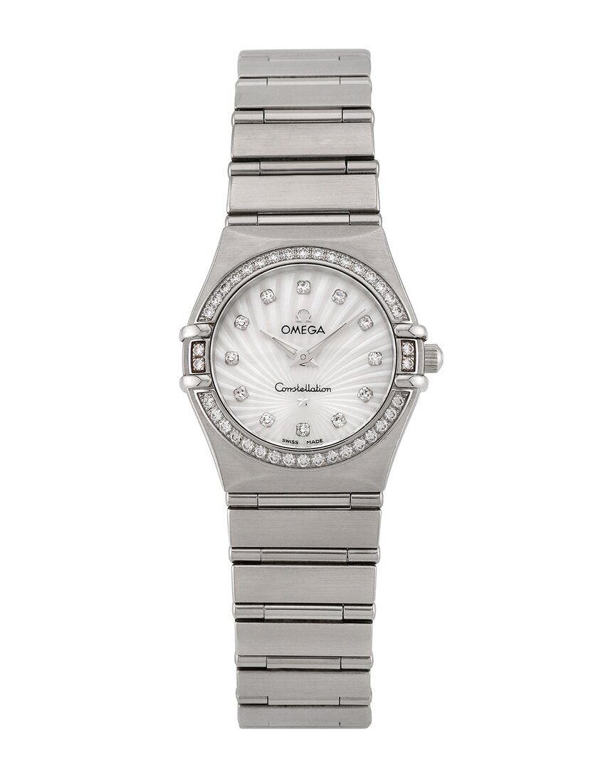 Omega Women's Constellation Diamond Watch, Circa 2000s (authentic )