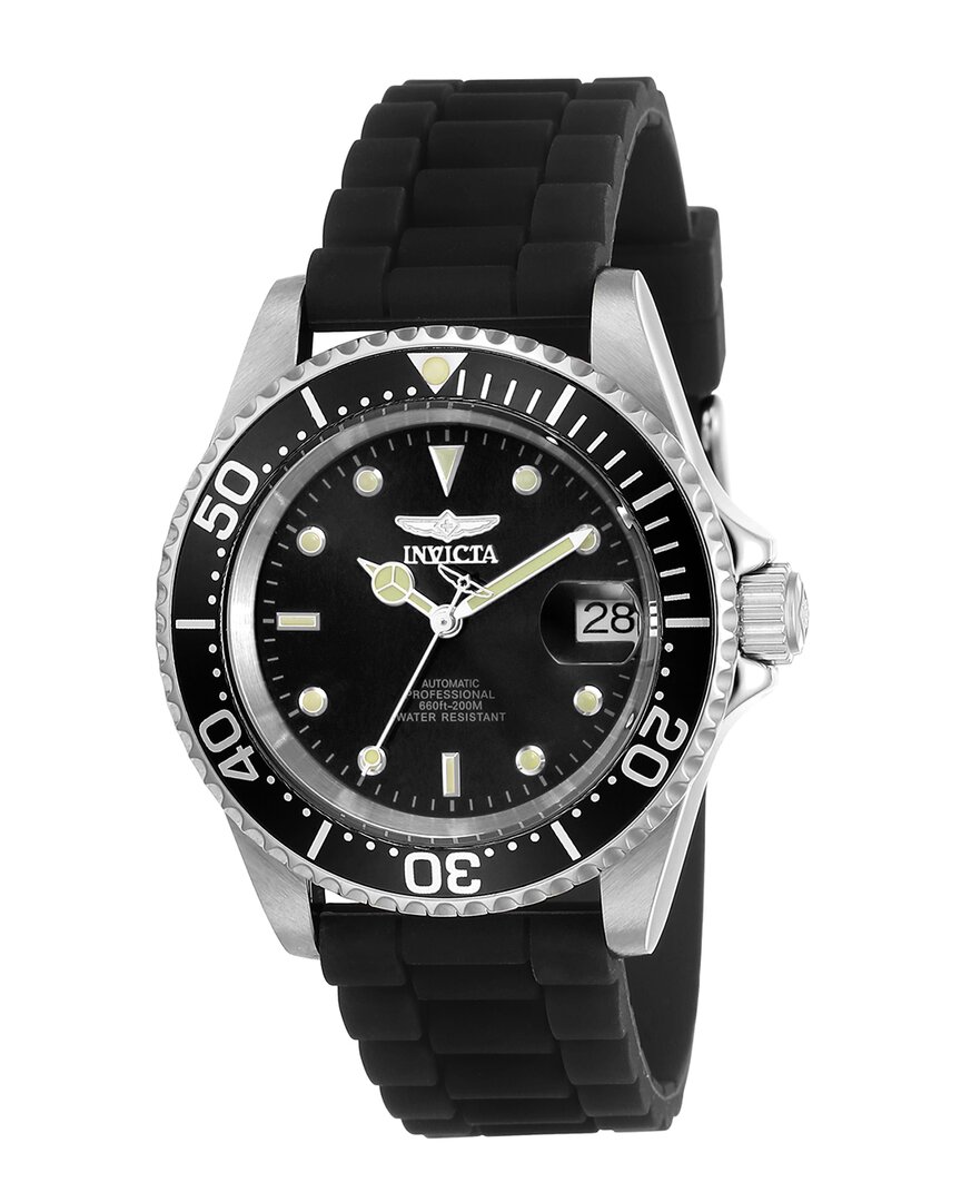 Invicta Men's Pro Diver Watch In Black
