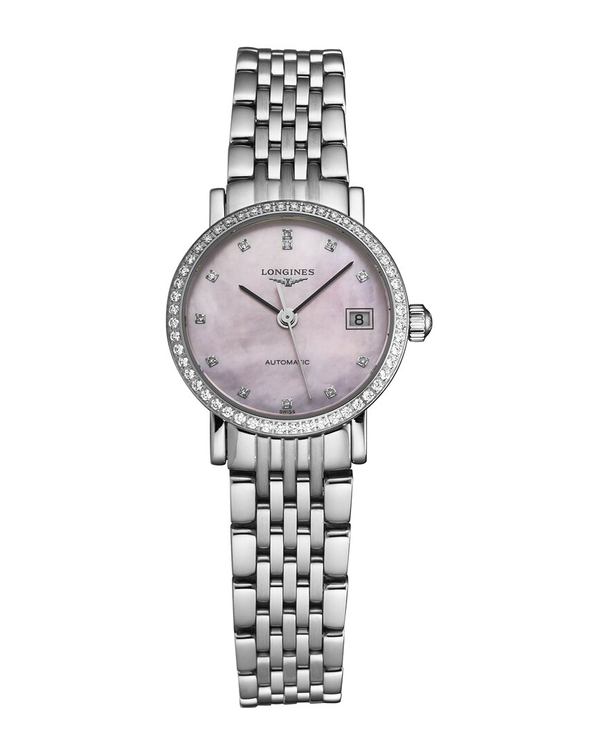 Longines Women's Elegant Diamond Watch, Circa 2020s