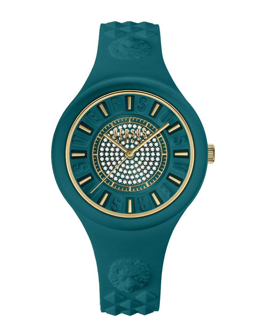 Versus By Versace Women's Fire Island Crystal Watch