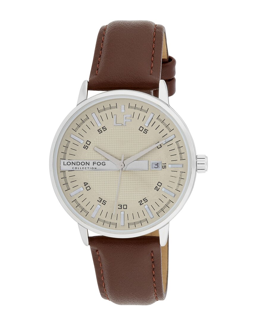 London Fog Unisex Millennium Watch In Brown