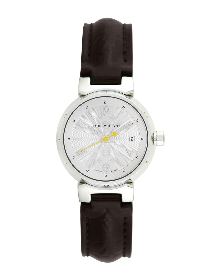 Heritage Louis Vuitton Louis Vuitton Women's Tambour Watch, Circa 2000s  (authentic )