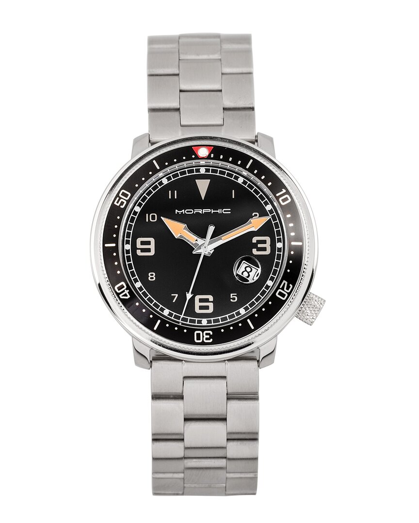 Morphic M74 Series Bracelet Watch W/magnified Date Display