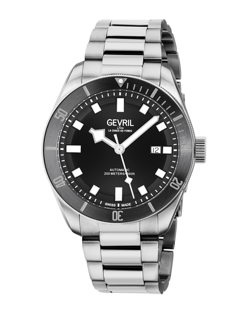 Gevril Men's Yorkville Watch In Silver