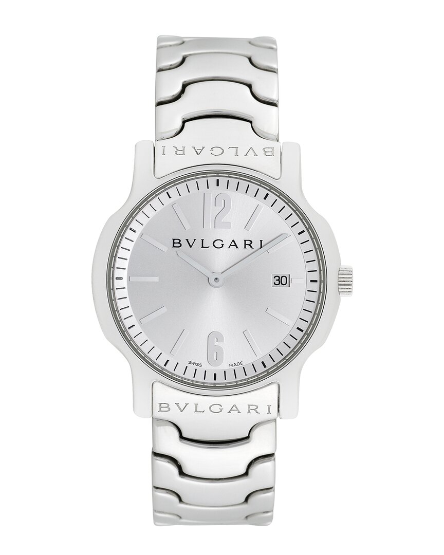 Bvlgari Bulgari Unisex Solotempo Watch, Circa 2000s (authentic )