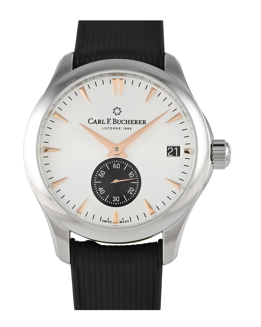 CARL F BUCHERER CARL F. BUCHERER MEN'S MANERO PERIPHERAL WATCH, CIRCA 2024 (AUTHENTIC PRE- OWNED)