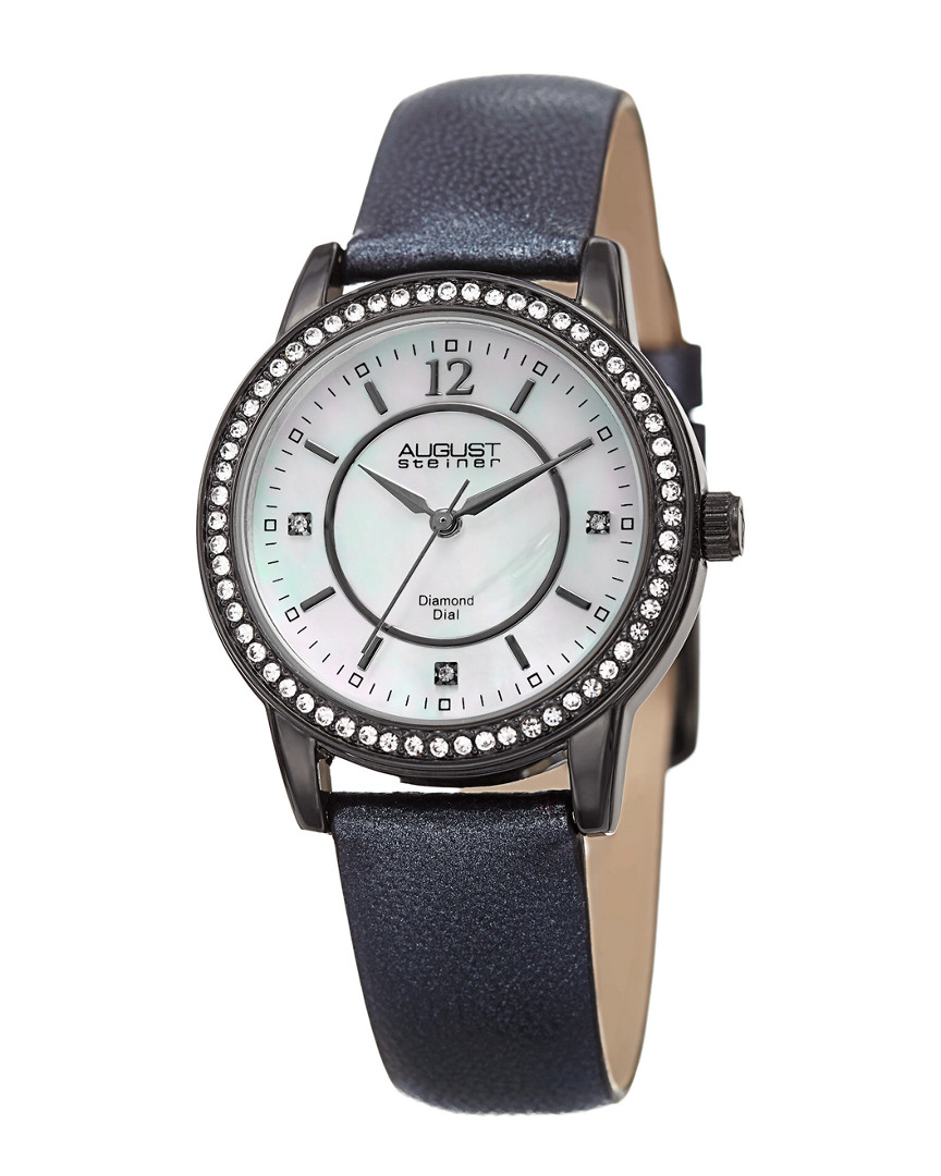 August Steiner Women's Marquess Diamond Watch