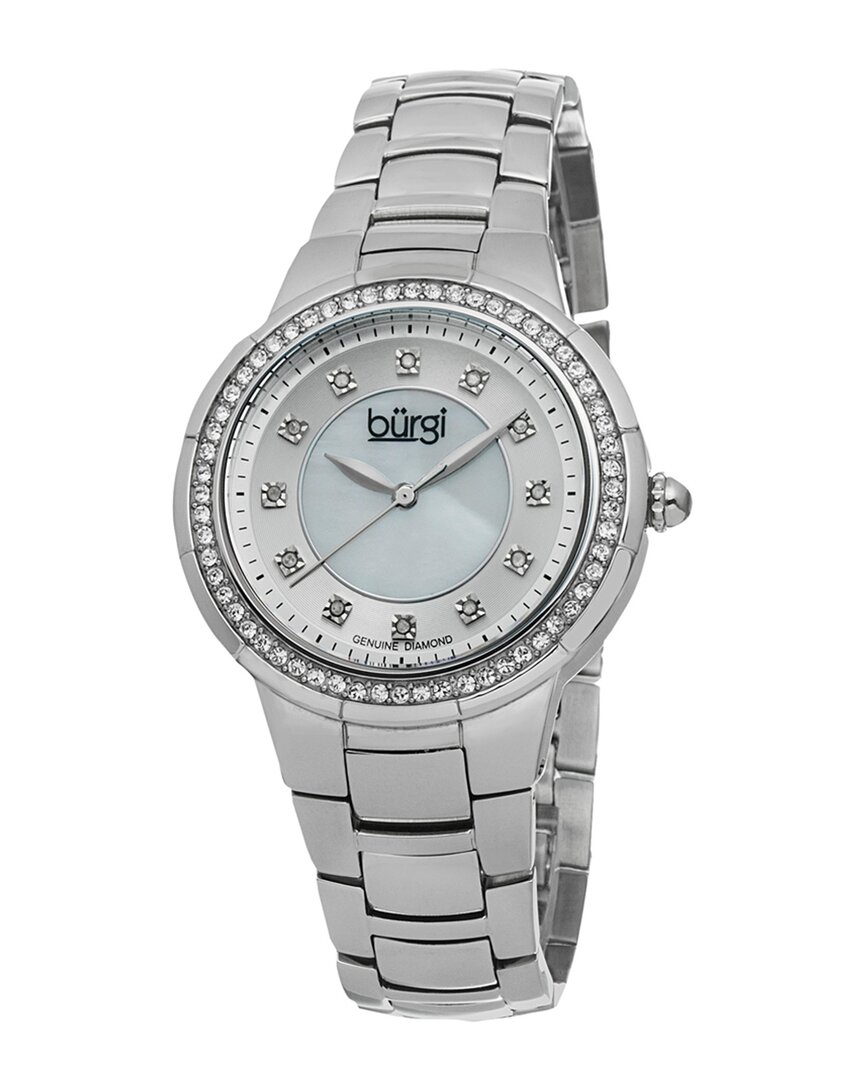 Burgi Women's Casual Diamond Watch