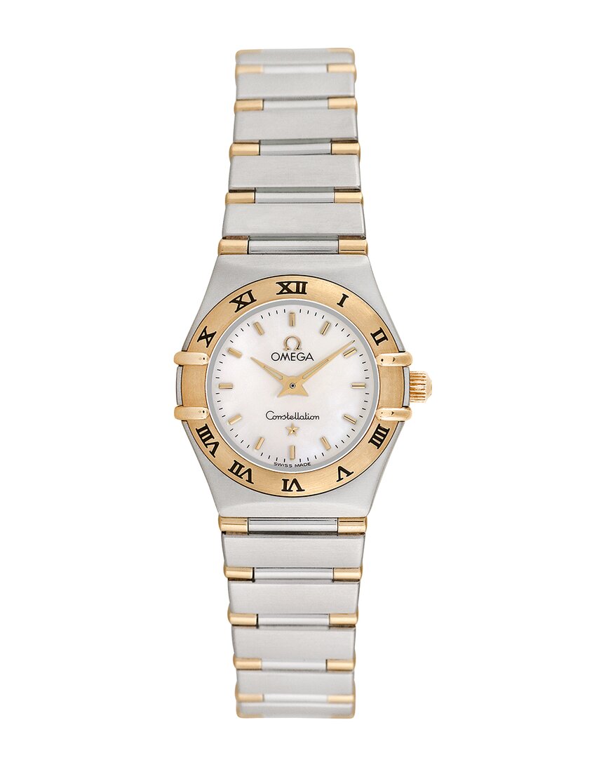 Omega Women's Constellation Diamond Watch, Circa 1990's (authentic )
