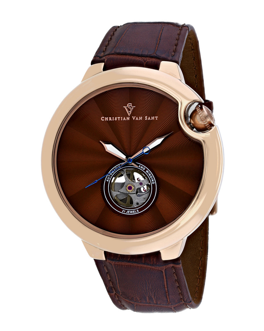 Shop Christian Van Sant Men's Cyclone Automatic Watch