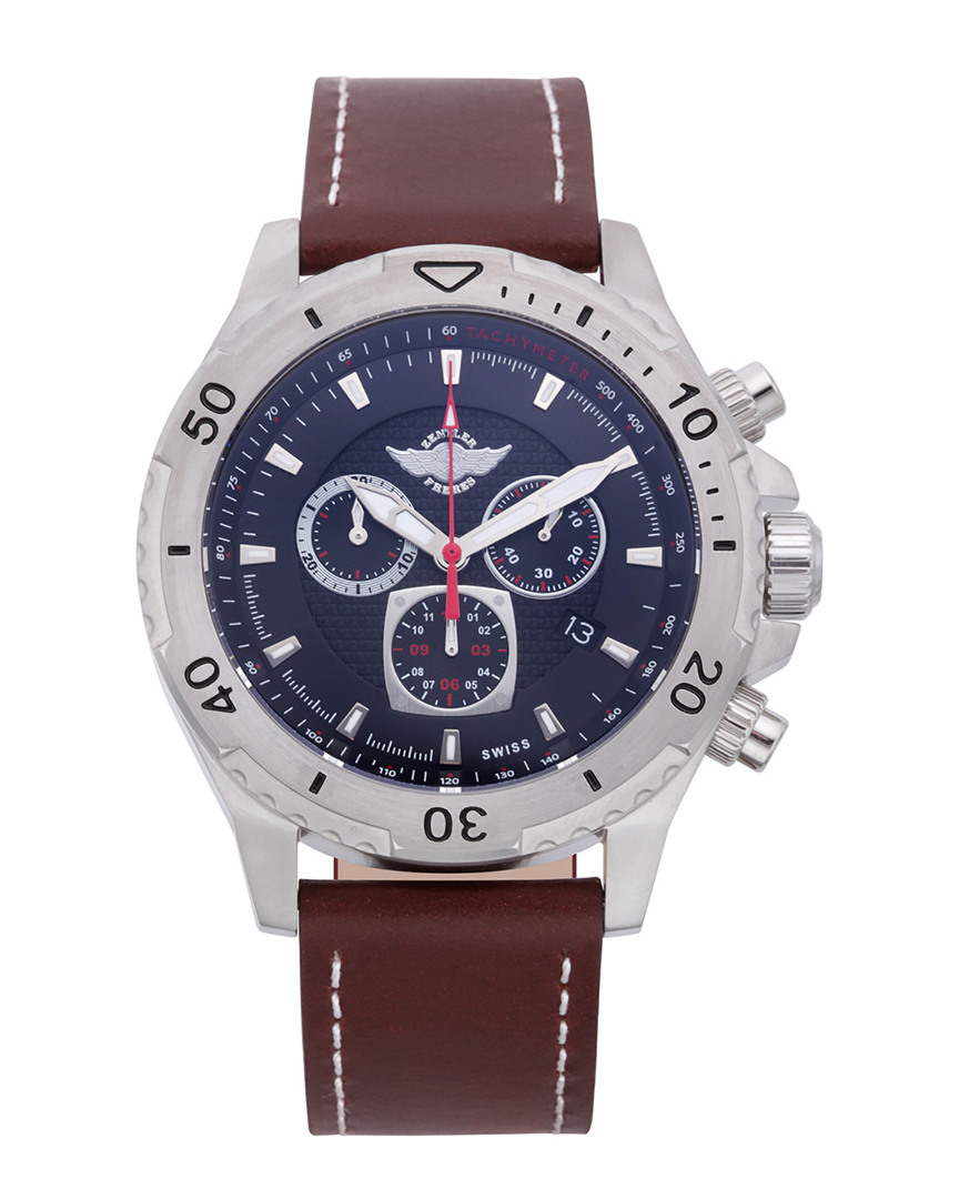 Zentler Freres Men s Rodan Watch In Brown ModeSens