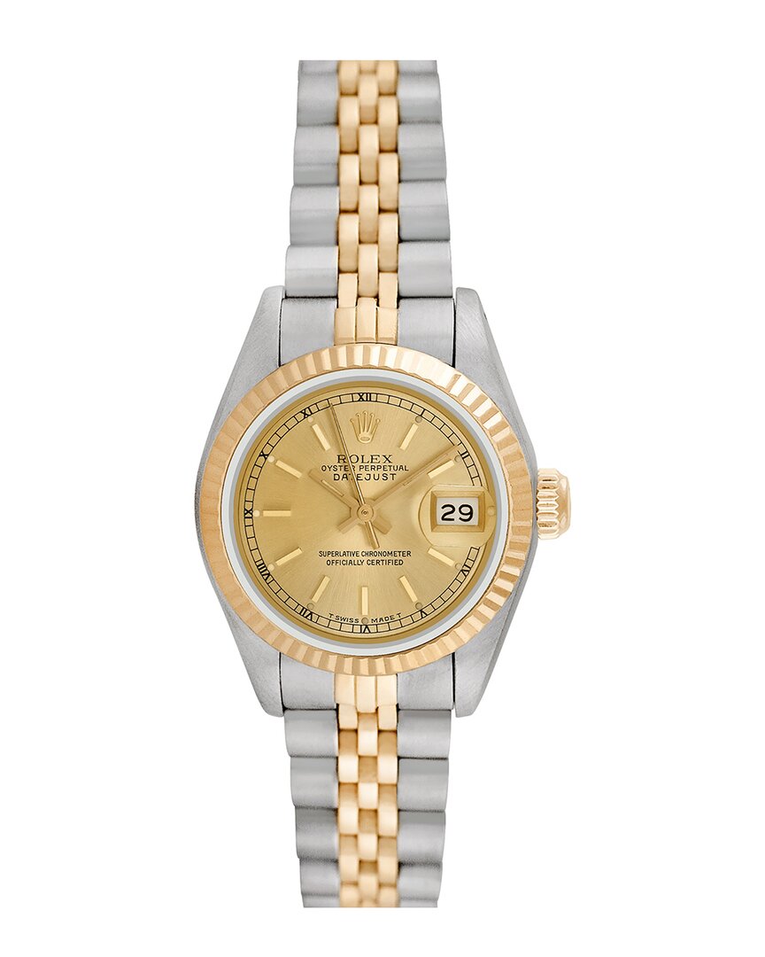 Heritage Rolex Rolex Women's Datejust Watch, Circa 1990's ()