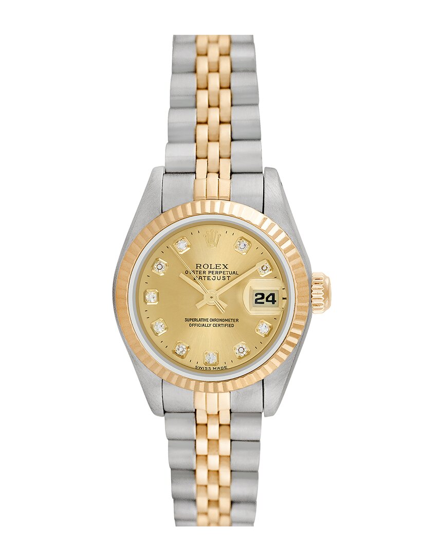 Heritage Rolex Rolex Women's Datejust Watch, Circa 1990's ()