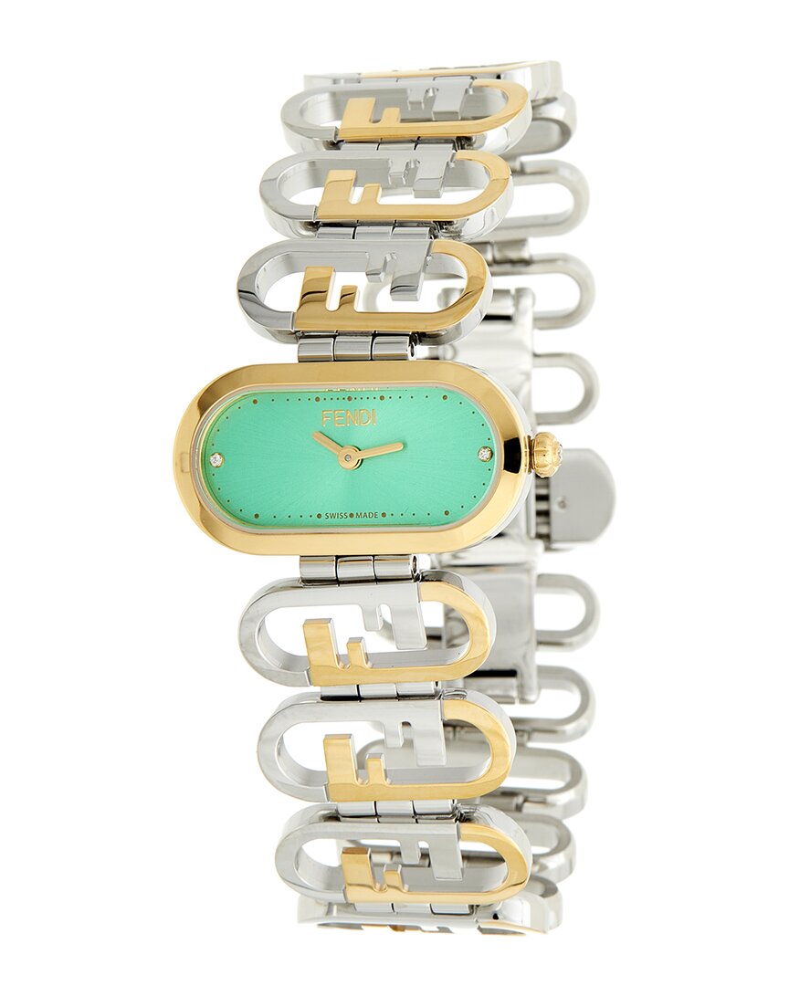 Fendi Women's F149012501 Watch In Gold