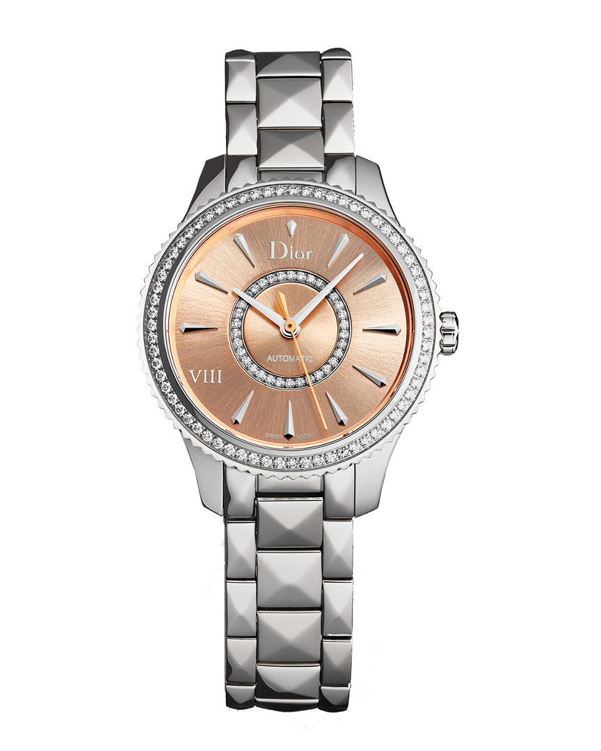 Shop Dior Women's Montaigne Diamond Watch