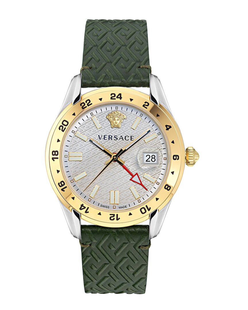 Versace Greca Time Gmt Watch