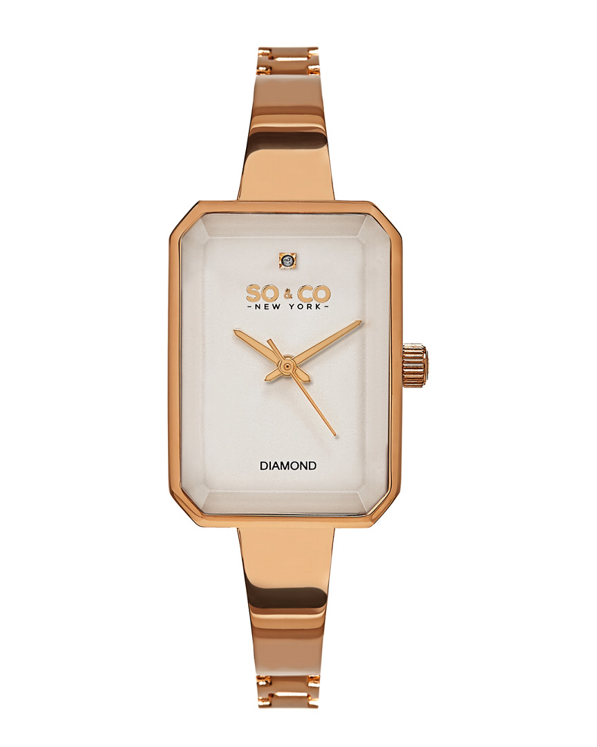 So & Co Women's Madison Diamond Watch