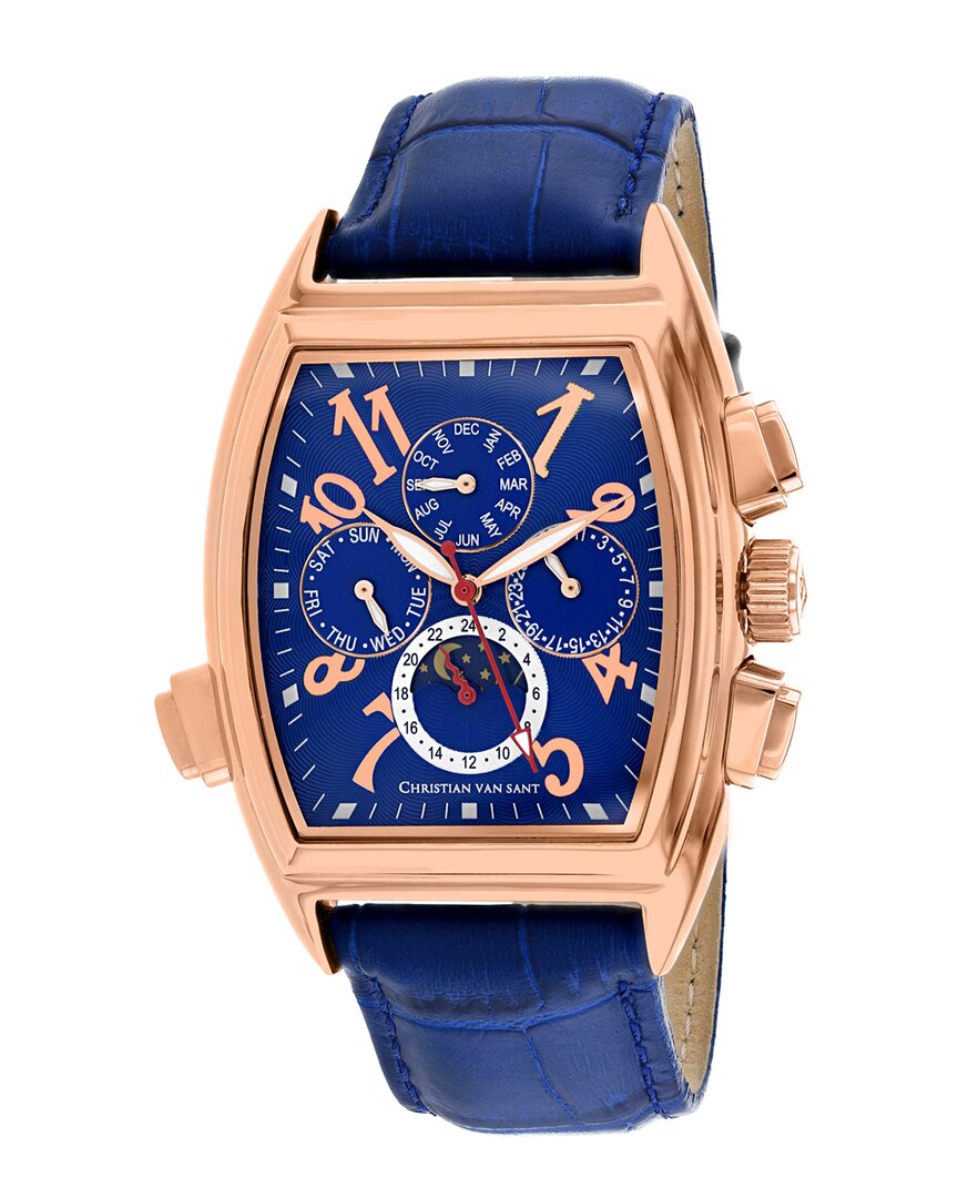Shop Christian Van Sant Men's Grandeur Watch