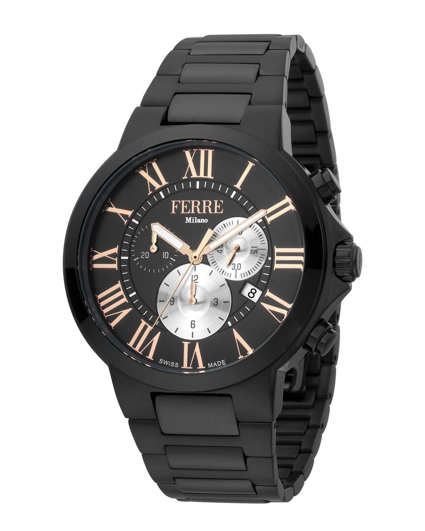 Shop Ferre Milano Dnu 0 Units Sold  Men's Classic Watch