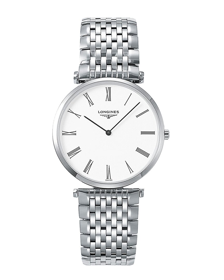 Longines Womens Silver L4.766.4.11.6 La Grande Classique Watch