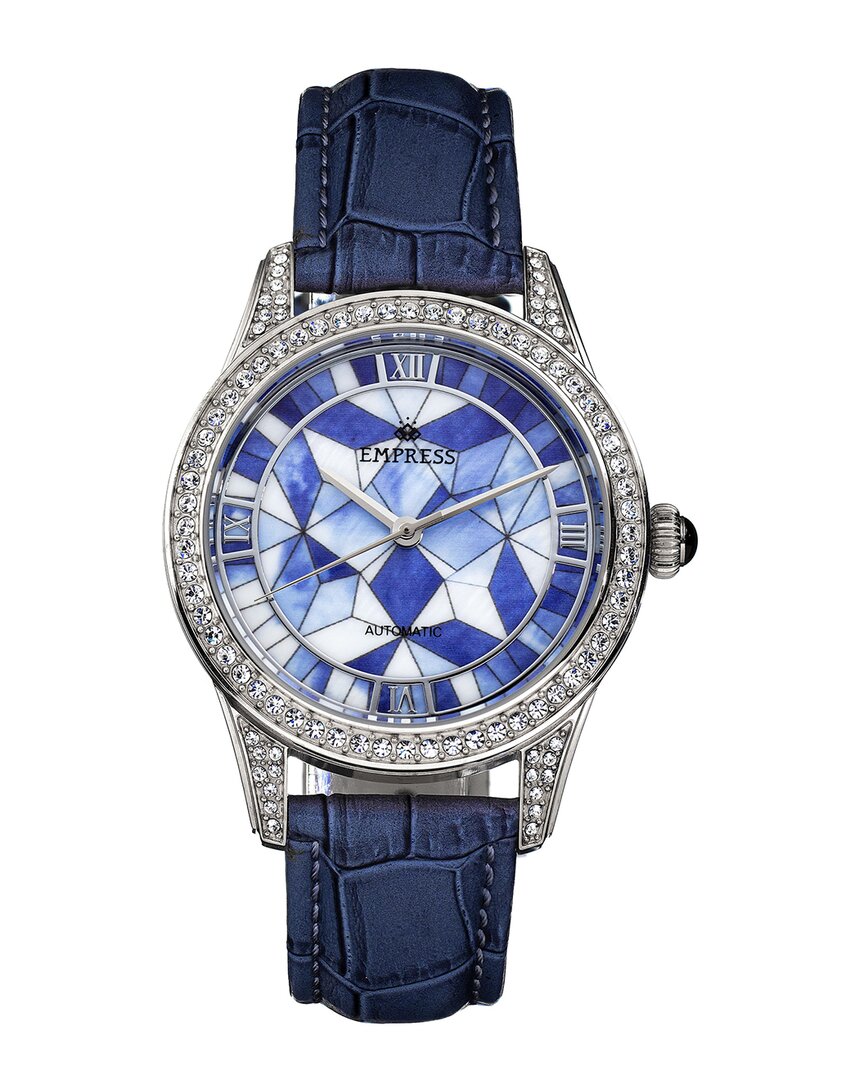 Empress Augusta Automatic Blue Dial Ladies Watch Empem3502
