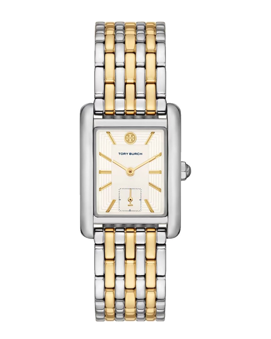 Tory Burch The Eleanor Three-hand Two-tone Stainless Steel Watch