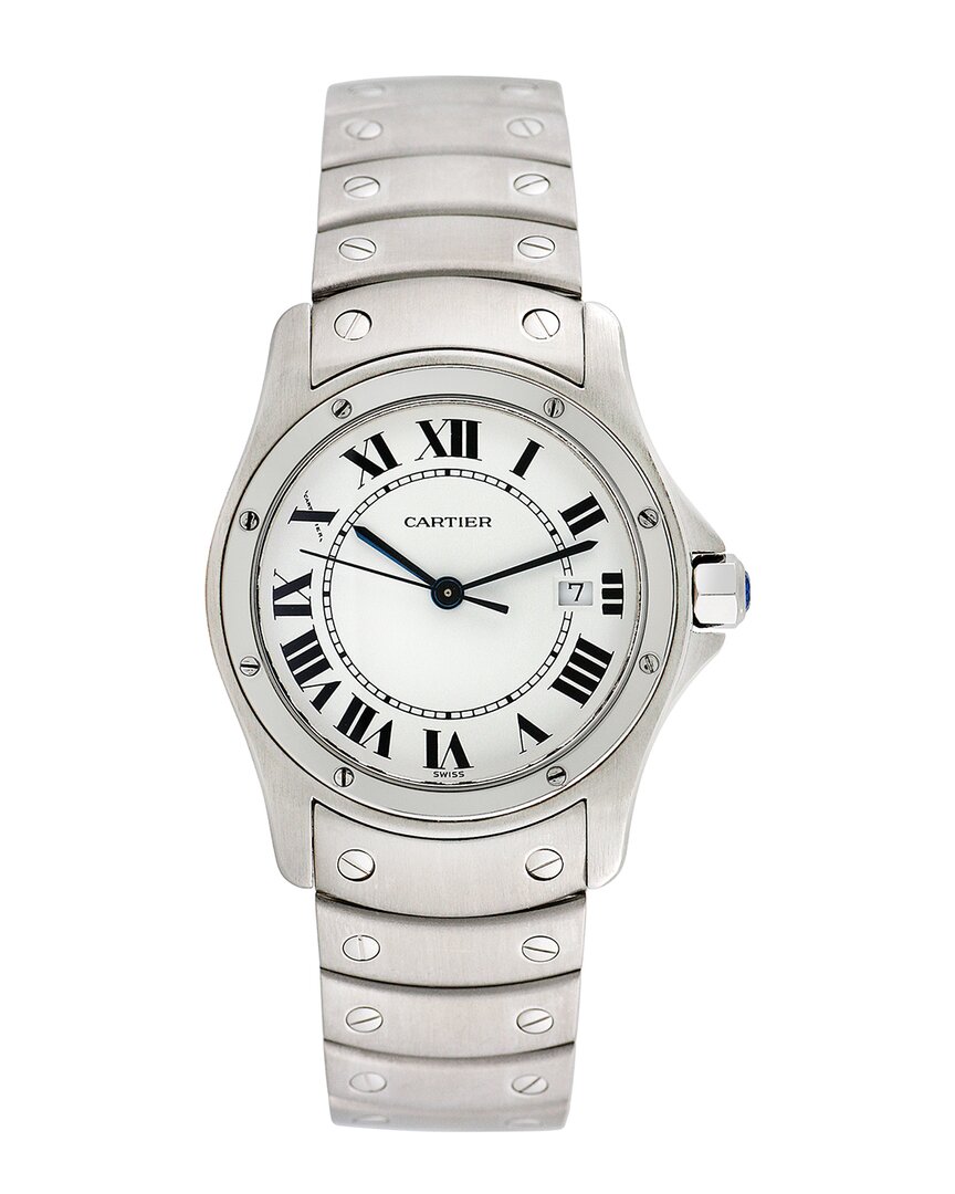 Shop Cartier Women's Santos Ronde Watch