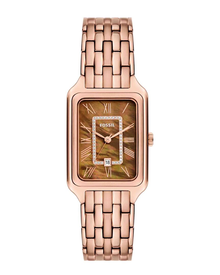 Fossil Women Raquel Watch In Pink