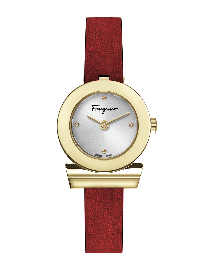 Ferragamo Gancino Calf Leather