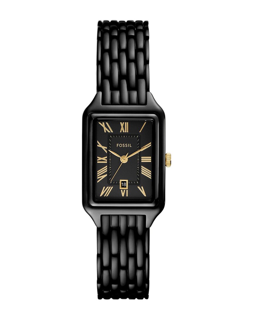Fossil Women Raquel Watch In Black