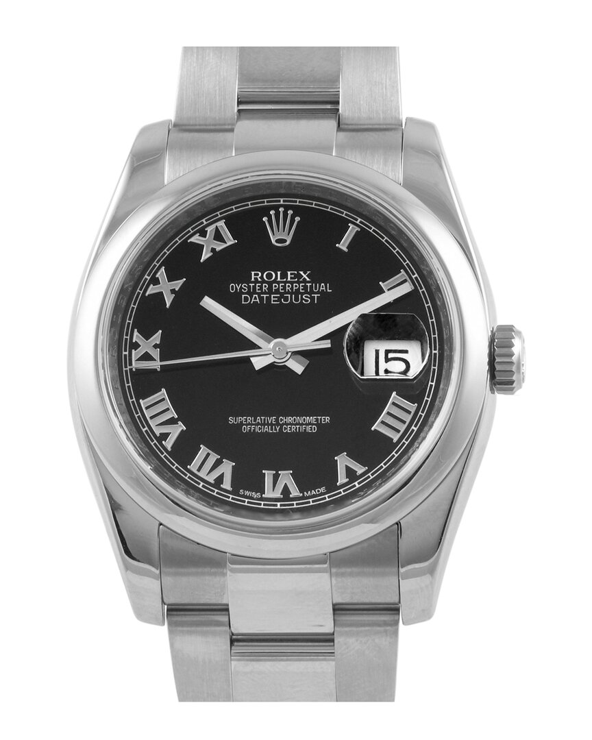 Heritage Rolex Rolex Mens Datejust Watch (pre-loved)