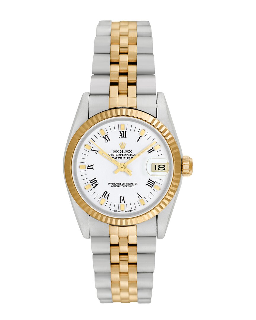 Heritage Rolex Rolex Midsize Datejust Watch, Circa 1990's (pre-loved)