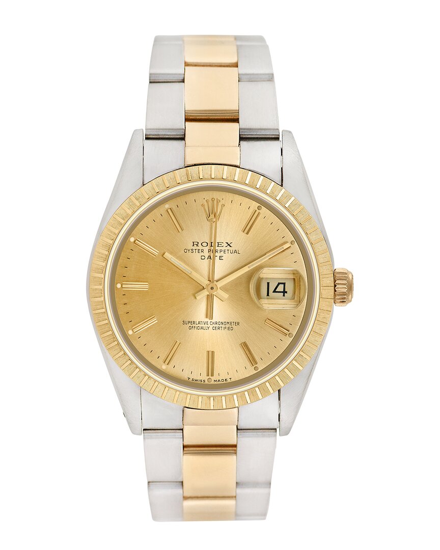 Heritage Rolex Rolex Men's Date Watch, Circa 1990's (pre-loved)