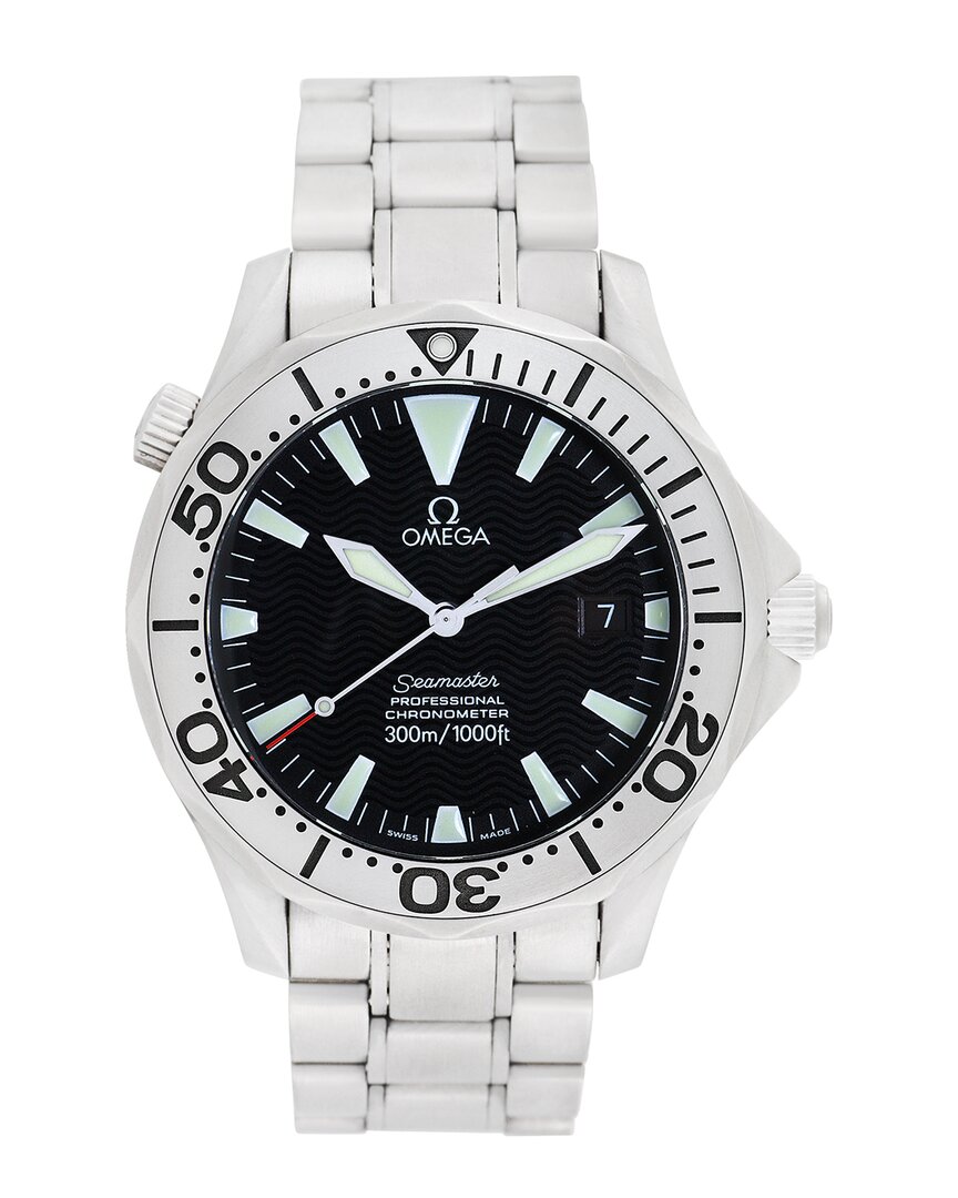 Omega Men's Seamaster Watch, Circa 2000's (authentic Pre-loved)