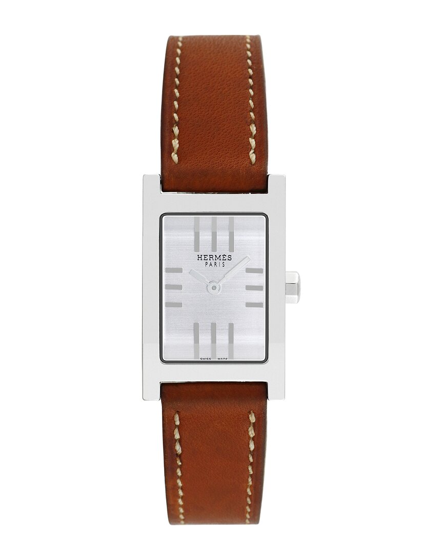 Pre-owned Hermes Hermès Women's Tandem Watch, Circa 2000's (authentic Pre-loved)