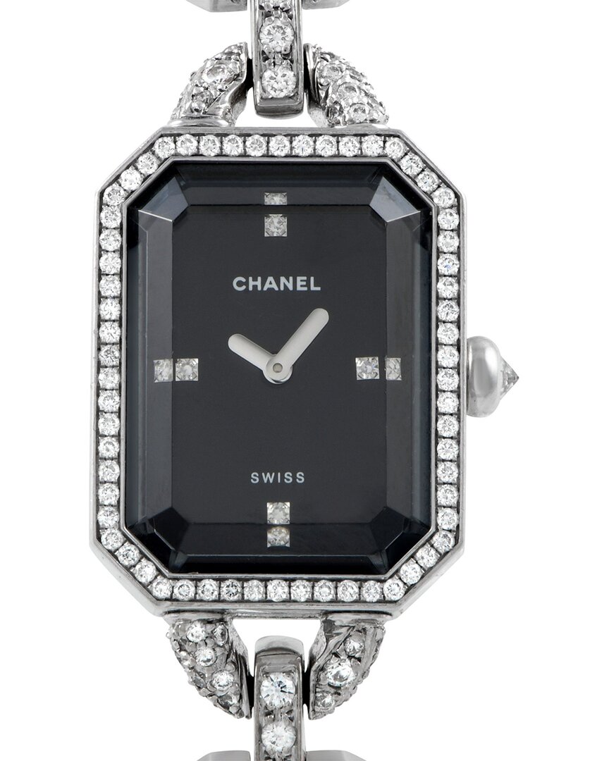 Pre-owned Chanel Women's Premire Diamond Watch (authentic Pre-loved)
