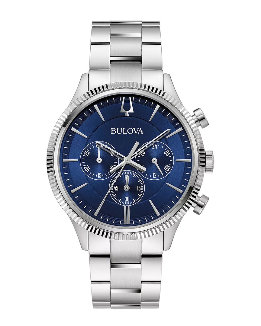 Bulova Men's Classic Watch In Blue