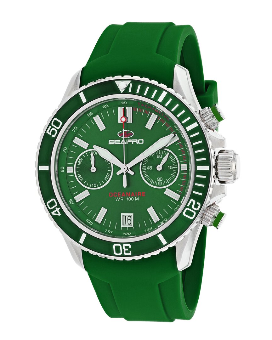 Seapro Men's Thrash Green Dial Watch
