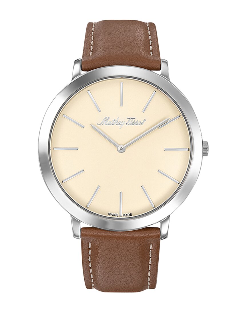 Mathey-tissot Men's Darius Watch In Yellow