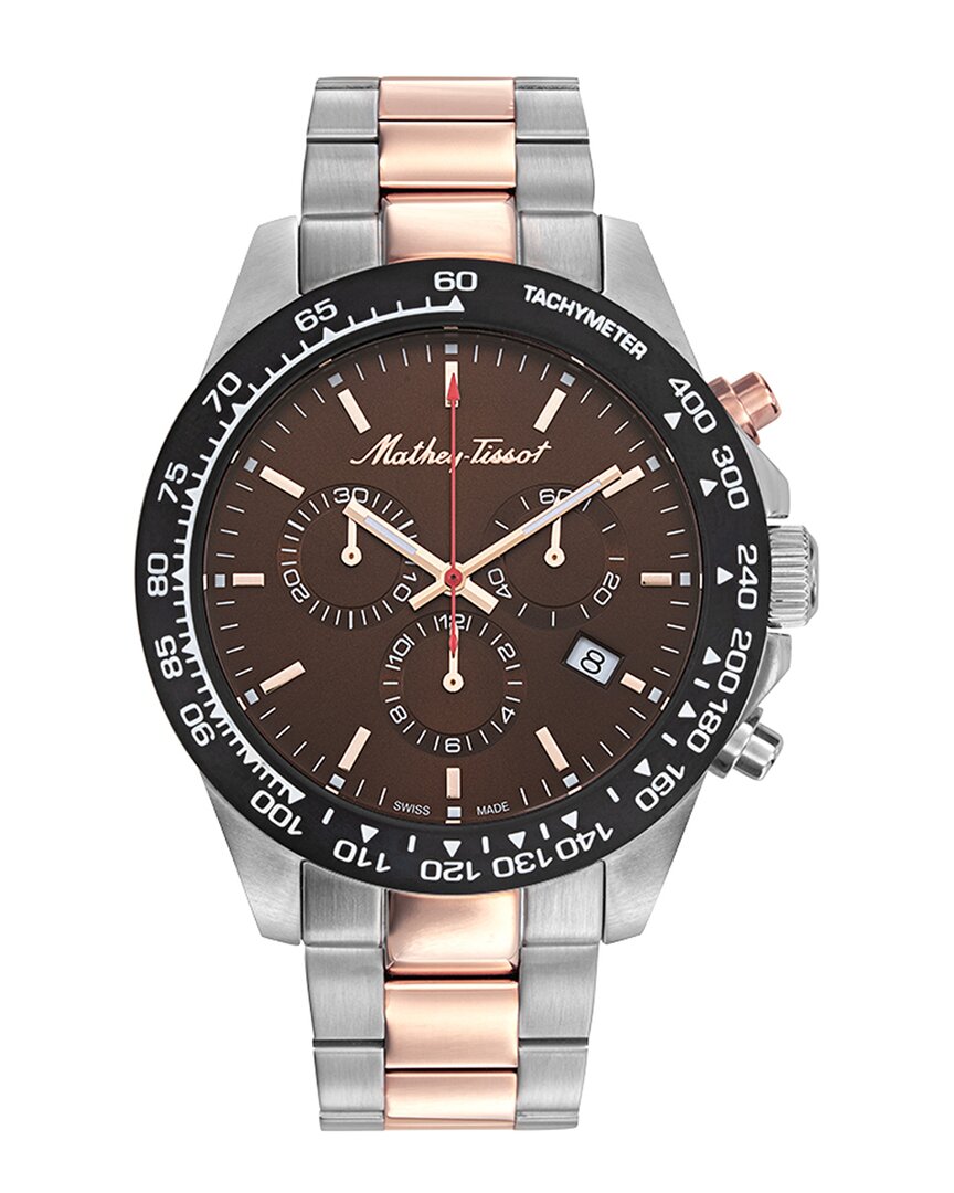 Shop Mathey-tissot Dnu 0 Units Sold  Men's Mathy Chrono Watch